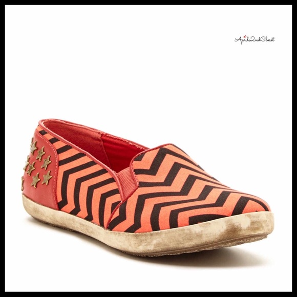 SLIP ON FLATS OXFORD BLACK PRINT STUD SNEAKERS - Picture 13 of 16